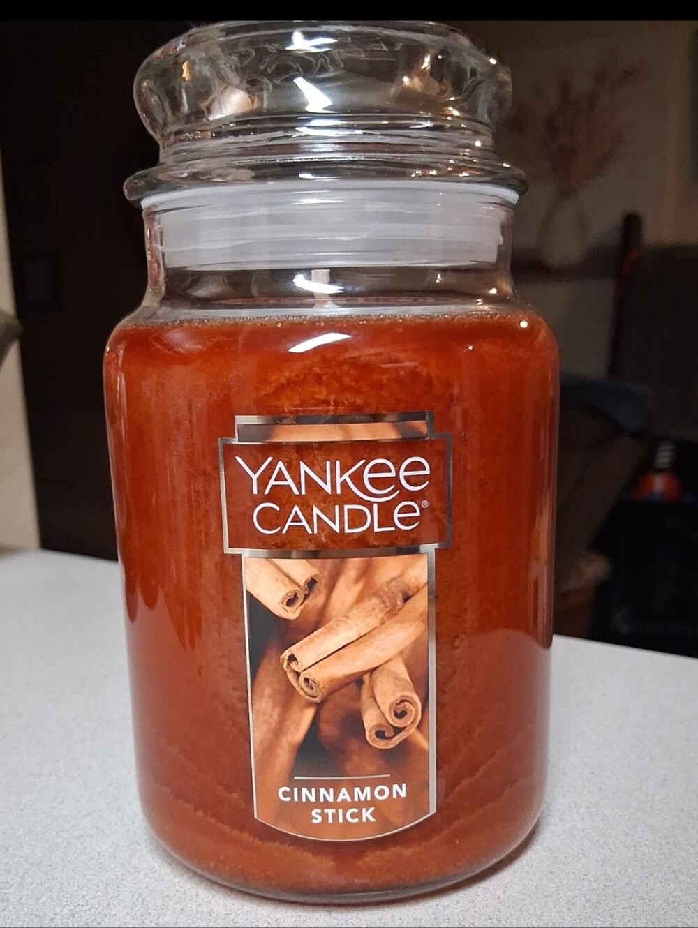Brand New Yankee Candle Cinnamon Stick 22 Oz Jar Candle